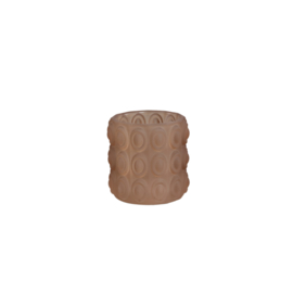 735568 | Gibbs dotted tealight matt - beige | PTMD
