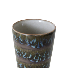ACE7245 | 70s ceramics: latte mug, Fern | HKliving 