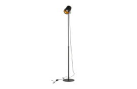 373739-Z | Bente vloerlamp metaal zwart | WOOOD Exclusive