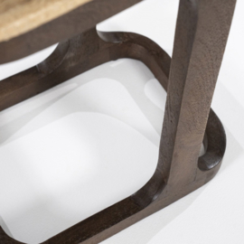 96151 | Bijzettafel Tyler 40x30x55 - bruin/beige | Eleonora