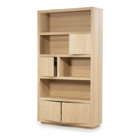 96287 | Kabinet Helsinki 120x220cm 4-drs. - naturel | Eleonora