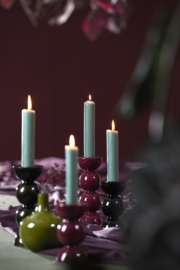 6086279 | Kandelaar Ø7,5x20,5 cm NYONS - burgundy | Light & Living - Eind oktober verwacht!