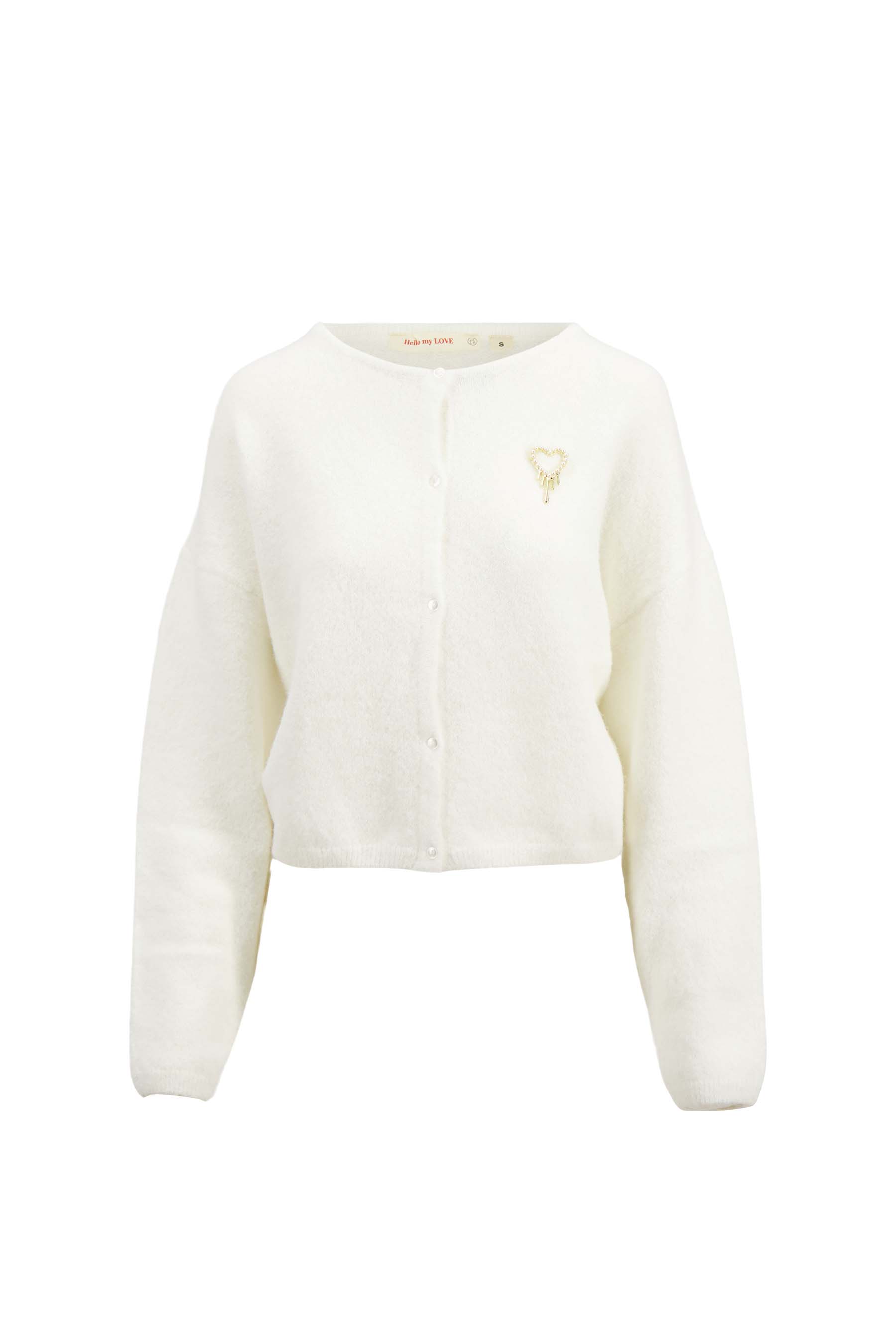 Basic vestje - off white | Zusss