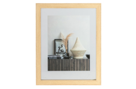 377094-N | Blake fotolijst met houten rand naturel 50x40 | WOOOD Exclusive