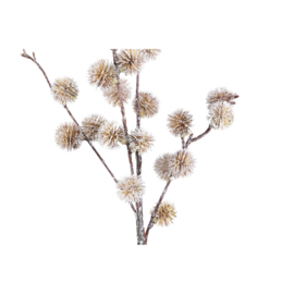 736842 | Twig plant pine ball spray - light brown | PTMD - Verwacht in oktober!