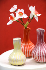 725207 | Jaclyne vase garlic shape S - green | PTMD