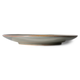ACE7077 | 70s ceramics: dinner plates, mineral (set of 2) | HKliving