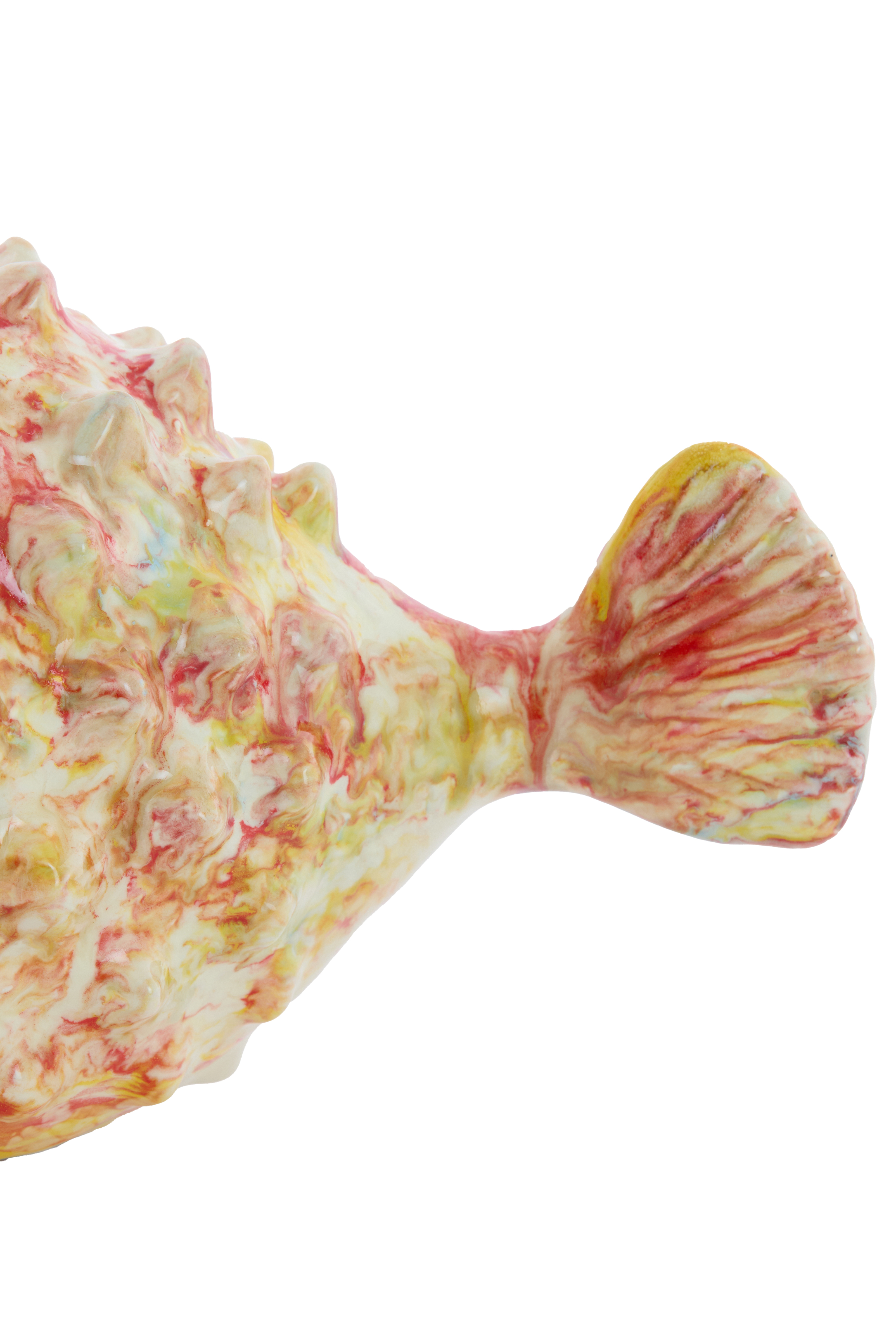 7606113 | Ornament 20x11,5x11,5 cm FISH | Light & Living