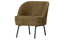 800748-BR | Vogue fauteuil - Structure velvet Brass | BePureHome