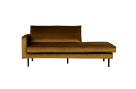 800743-14 | Rodeo daybed left - velvet honing geel | BePureHome