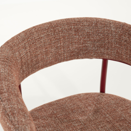 250029 | Stoel Yovi - burgundy | By-Boo