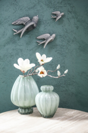 724831 | Regie bird wall deco M - blue | PTMD