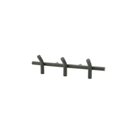 250055 | Kapstok Matto 3 - zwart | By-Boo