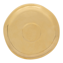 108048 | UNC Good Morning saucer Ø15.5 cm - gold | Urban Nature Culture