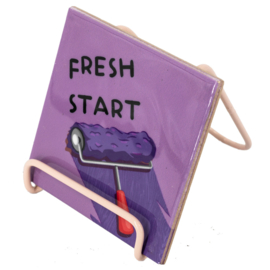 TE2742 | Tegeltje fresh start | HomeBound by KY