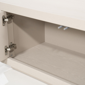96277 | TV meubel Helsinki 200 cm 2-drs. 1 lade - taupe | Eleonora