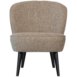 375690-N | Sara fauteuil - geweven naturel melange | WOOOD