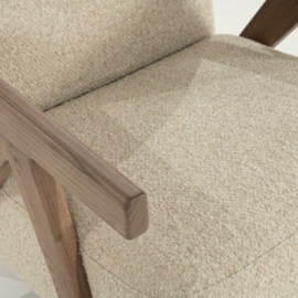 96316 | Fauteuil Francis - beige Flou | Eleonora