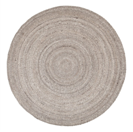 ML 945200 | Vloerkleed Sterling rond large - beige Ø200 cm | DTP Interiors