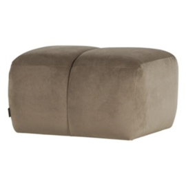 378450-VK | Mojo poef - velvet khaki | WOOOD