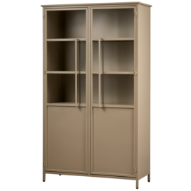 800012-K | Exhibit vitrinekast - metaal khaki | BePureHome