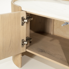 96366 | TV meubel Don 5-drs. - naturel | Eleonora