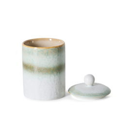 KST0317 | 70s ceramics: jar, lotus | HKliving - Eind oktober verwacht!