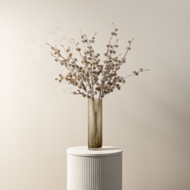 736842 | Twig plant pine ball spray - light brown | PTMD - Verwacht in oktober!