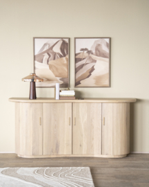 96376 | Dressoir Josh 4-drs. - naturel | Eleonora