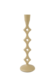 6085682 | Kandelaar Ø9x31,5 cm JERULA - zand | Light & Living