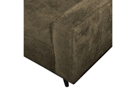 377088-BO | Statement 3-zits bank 230 cm - structure velvet bonsai | BePureHome