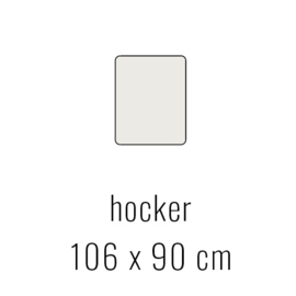 Hocker - Tori 106x90 cm | Sevn