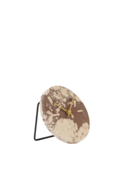 7112517 | Klok Ø15 cm JENAY - burgundy/crème | Light & Living - Binnenkort verwacht!
