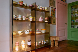 KST0123 | 70s ceramics: coffee mug, bubble | HKliving