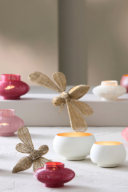 7614985 | Ornament 24x14,5x5,5 cm CICADA - goud | Light & Living
