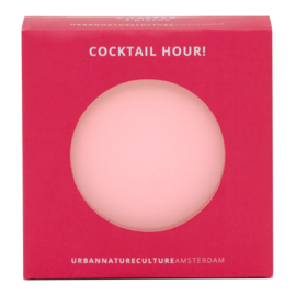 108216 | UNC glass coaster set of 4 - Pink | Urban Nature Culture