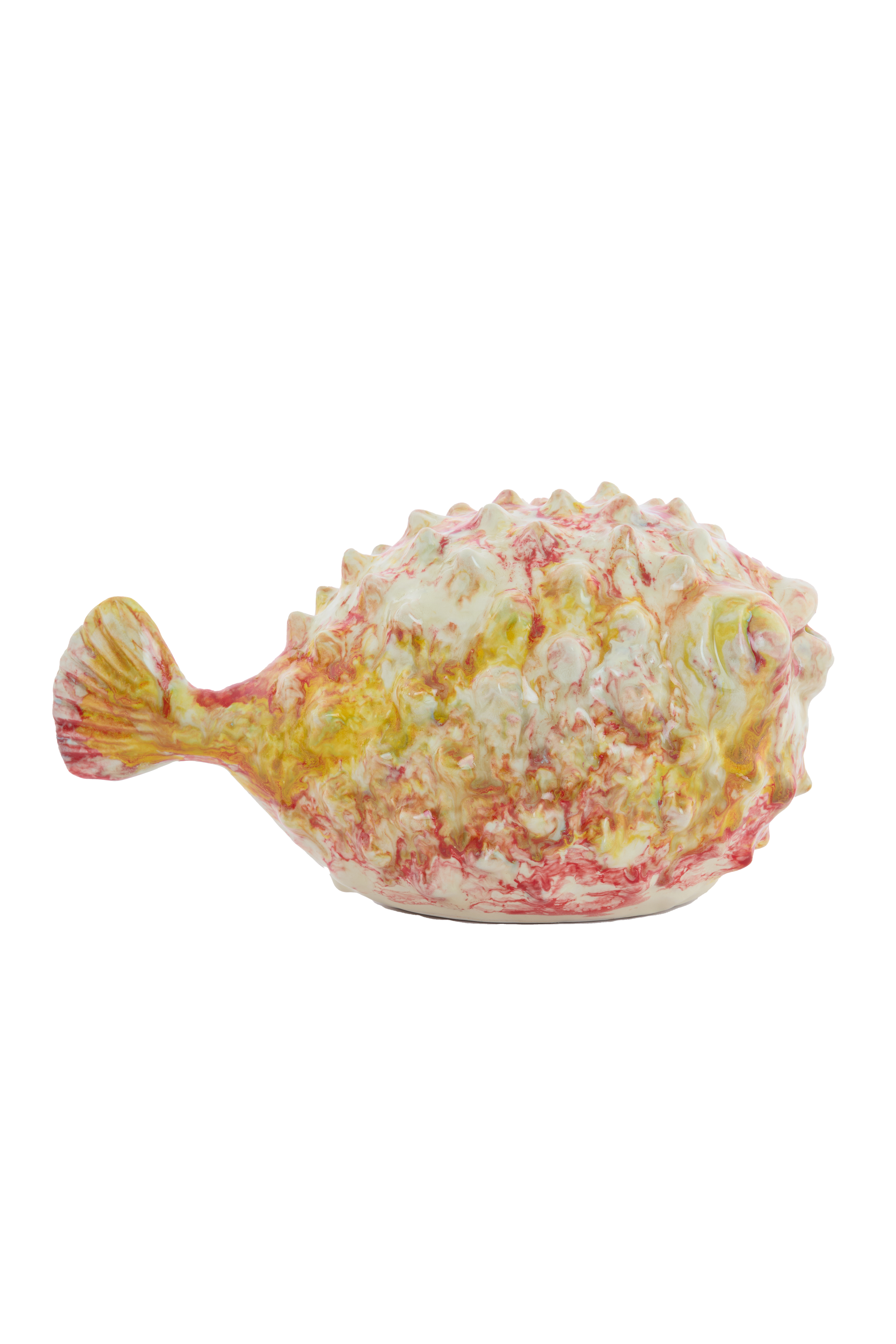 7606213 | Ornament 25,5x14,5x14 cm FISH | Light & Living