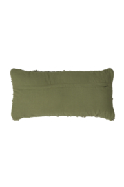 7485681 | Kussen 60x30 cm HUMADA - bouclé groen | Light & Living
