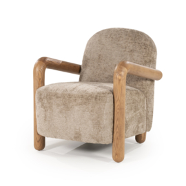 250177 | Fauteuil Retrova - taupe | By-Boo