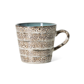 KST0259 | 70s ceramics: cappuccino mug, brew | HKliving - Medio oktober verwacht!