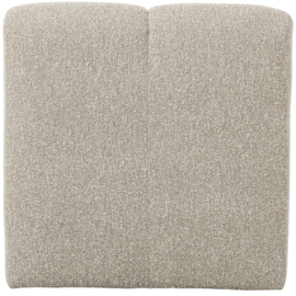 377519-EM | Mojo eetbank met rugleuning 84cm - bouclé beige melange | WOOOD