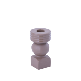 724167 | Lirison candleholder - brown | PTMD