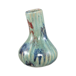 725207 | Jaclyne vase garlic shape S - green | PTMD