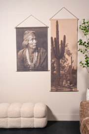 733029 | Nimrod painting cactuses - light brown | PTMD