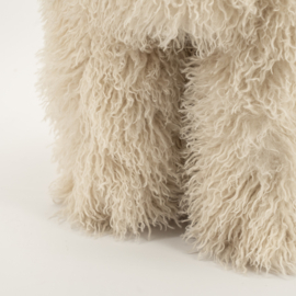 250237 | Poef Doodly - beige | By-Boo