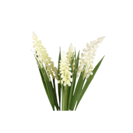 726197 | Hyacinth flower bush (4psc) - white | PTMD