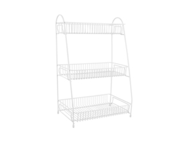 PT3845WH | Kitchen rack Tidy large - matt white | Present Time