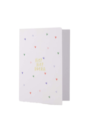 Wenskaart hiep hiep hoera - multicolour | Zusss