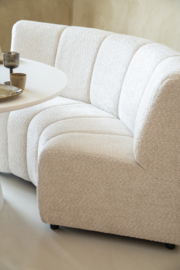  Eetkamerbank Esther - element rond 75x185 cm | Sevn