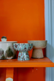 KST0182 | 70s ceramics: tapas bowl on base S, patina | HKliving 